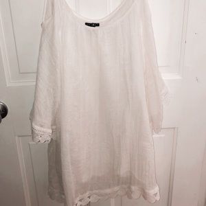 Pretty White Shirt/Dress